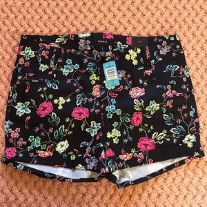 TORRID Super Stretchy Floral Shorts